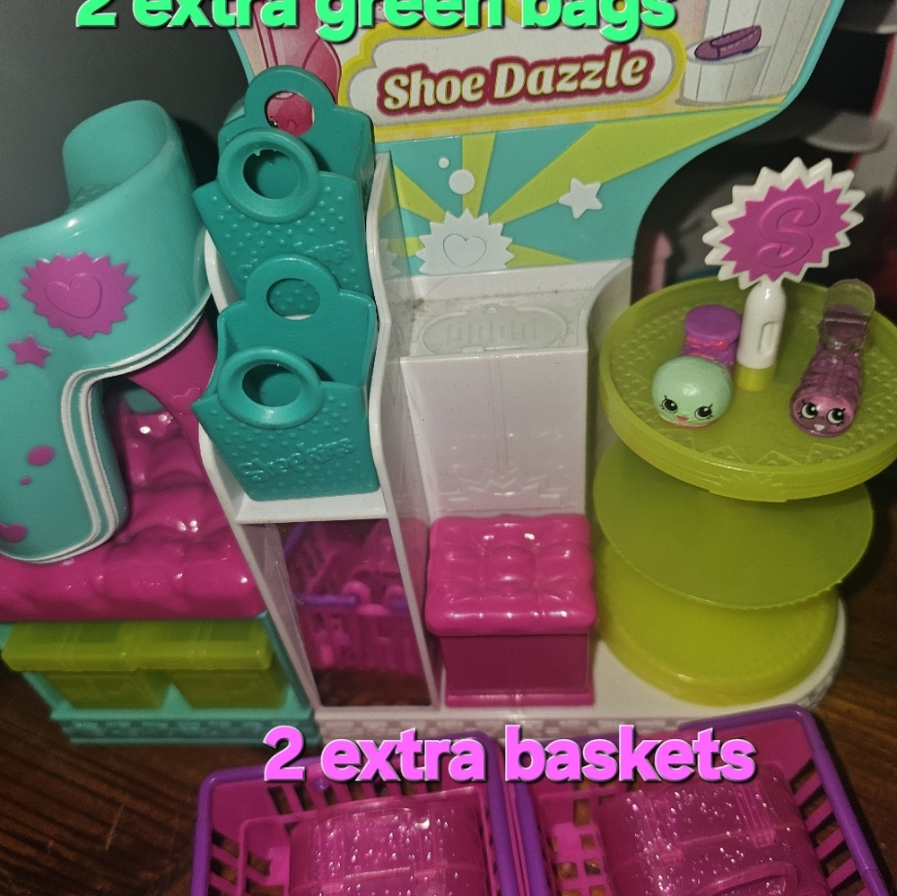 Shopkin Lot(shoe Dazzle)--(makeup Spot)